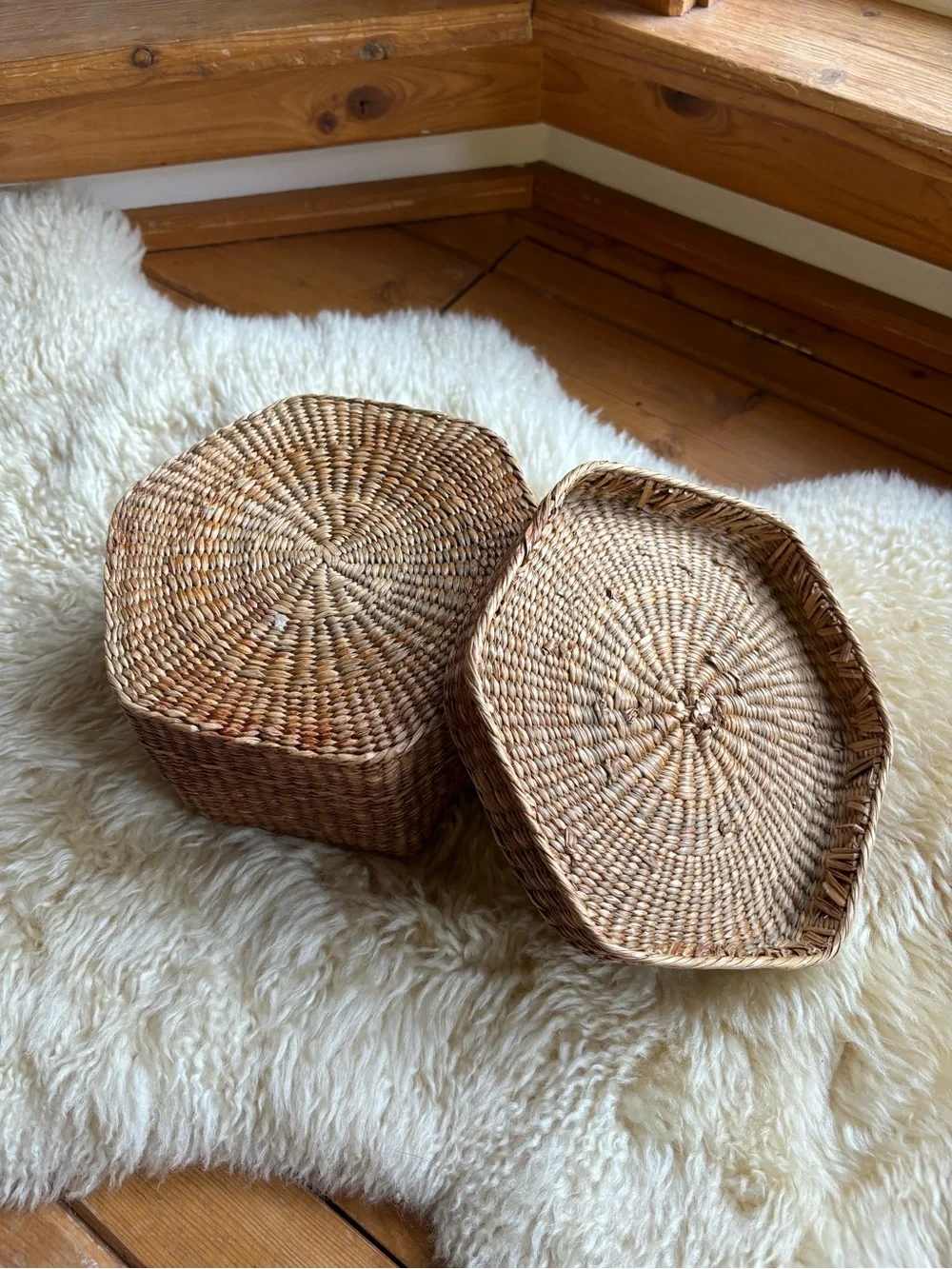 Vintage Japanese Basket